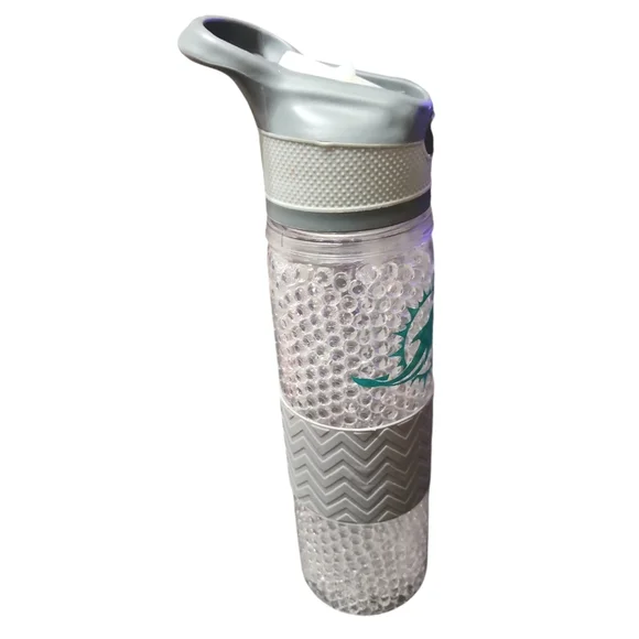 Nwot Miami dolphins freezer tritan water bottle - Picture 3 of 8